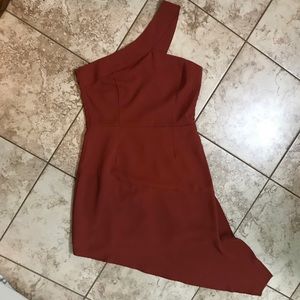 NWOT Burnt Orange A-line Dress
